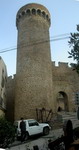 Torren en las murallas de la Villa Vella en Tossa de Mar, Costa Brava